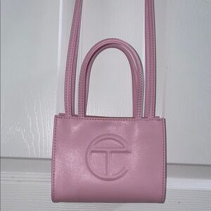Telfar Bubblegum Pink Small Shopping Bag